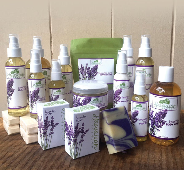 Lavender Essential Oil Natural Skincare | Hawaiian Bath & Body 