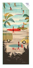 Surfer Towel by Christie Shinn