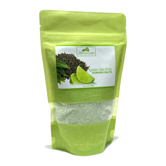 Green Tea Lime Soaking Salts - Hawaiian Bath & Body®