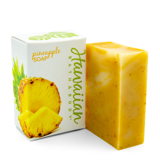 Hawaiian Pineapple Natural Soap - Hawaiian Bath & Body®