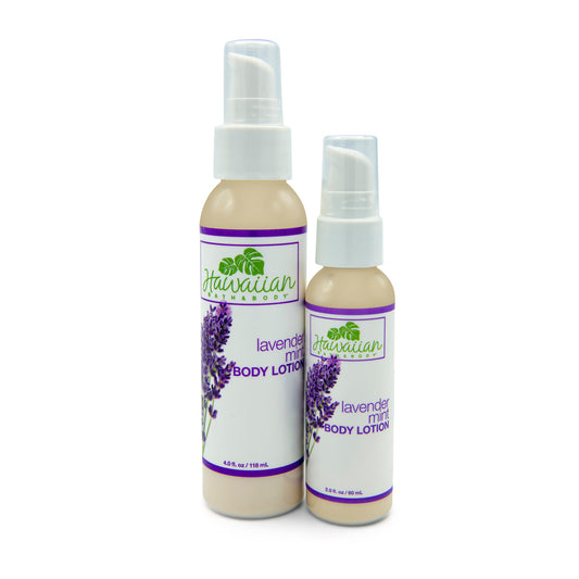 Lavender Mint Natural Lotion - Hawaiian Bath & Body®