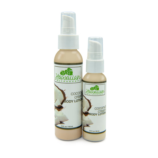 Coconut Cream Natural Lotion - Hawaiian Bath & Body®