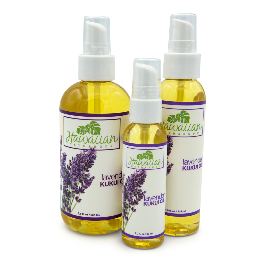 Lavender Kukui Nut Oil - Hawaiian Bath & Body®