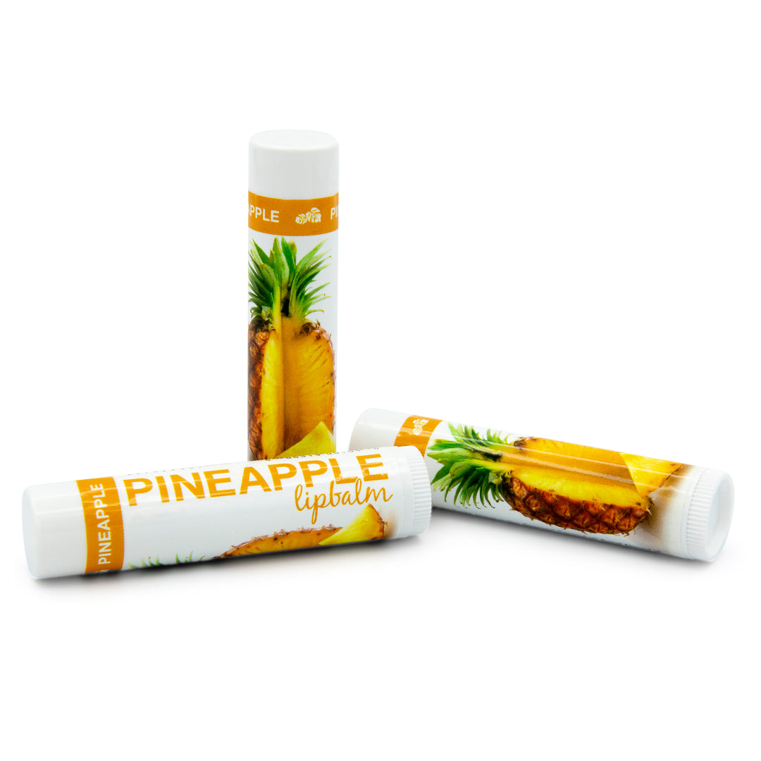Pineapple/Coconut All Natural Beeswax Lip Balm; 24 Count Dispenser | Only 45.99 When You Order Now at Our Georgia Honey Farm