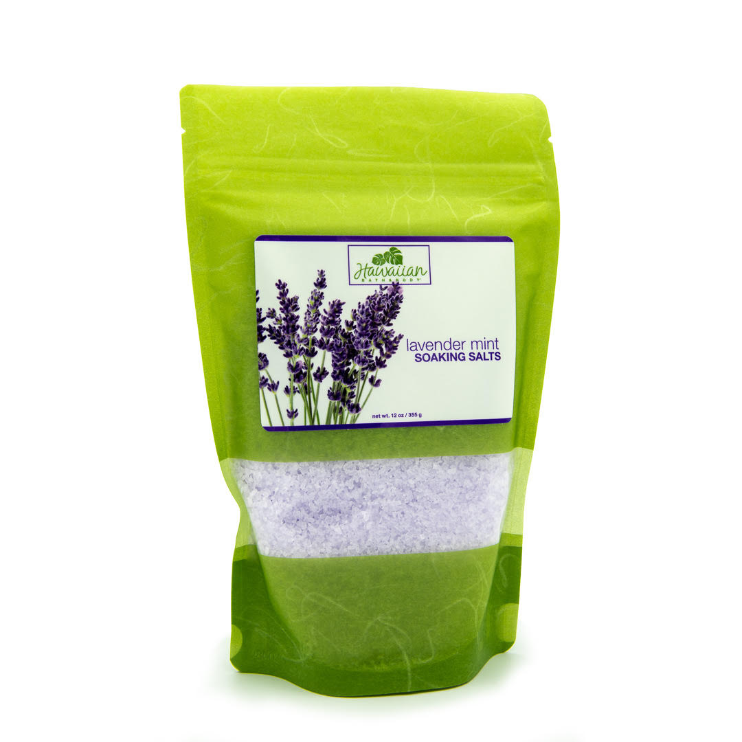 Hawaiian Lavender Mint Soaking Salts - Hawaiian Bath & Body®