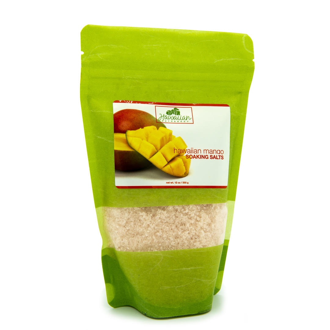 Hawaiian Mango Soaking Salts - Hawaiian Bath & Body®