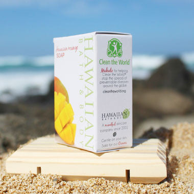 Hawaiian Mango Clean The World Soap - Hawaiian Bath & Body®