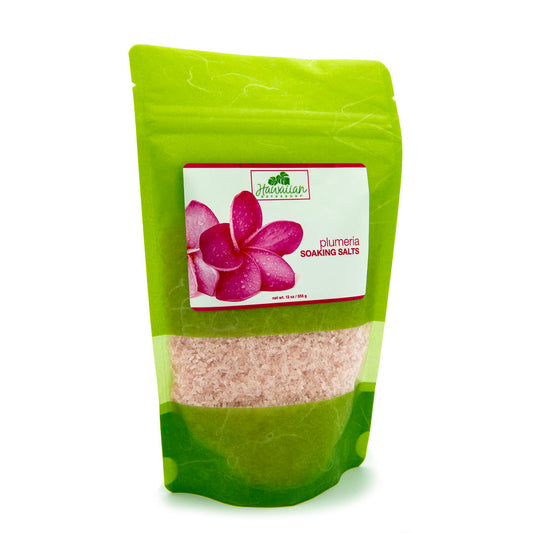 Hawaiian Plumeria Soaking Salts - Hawaiian Bath & Body®